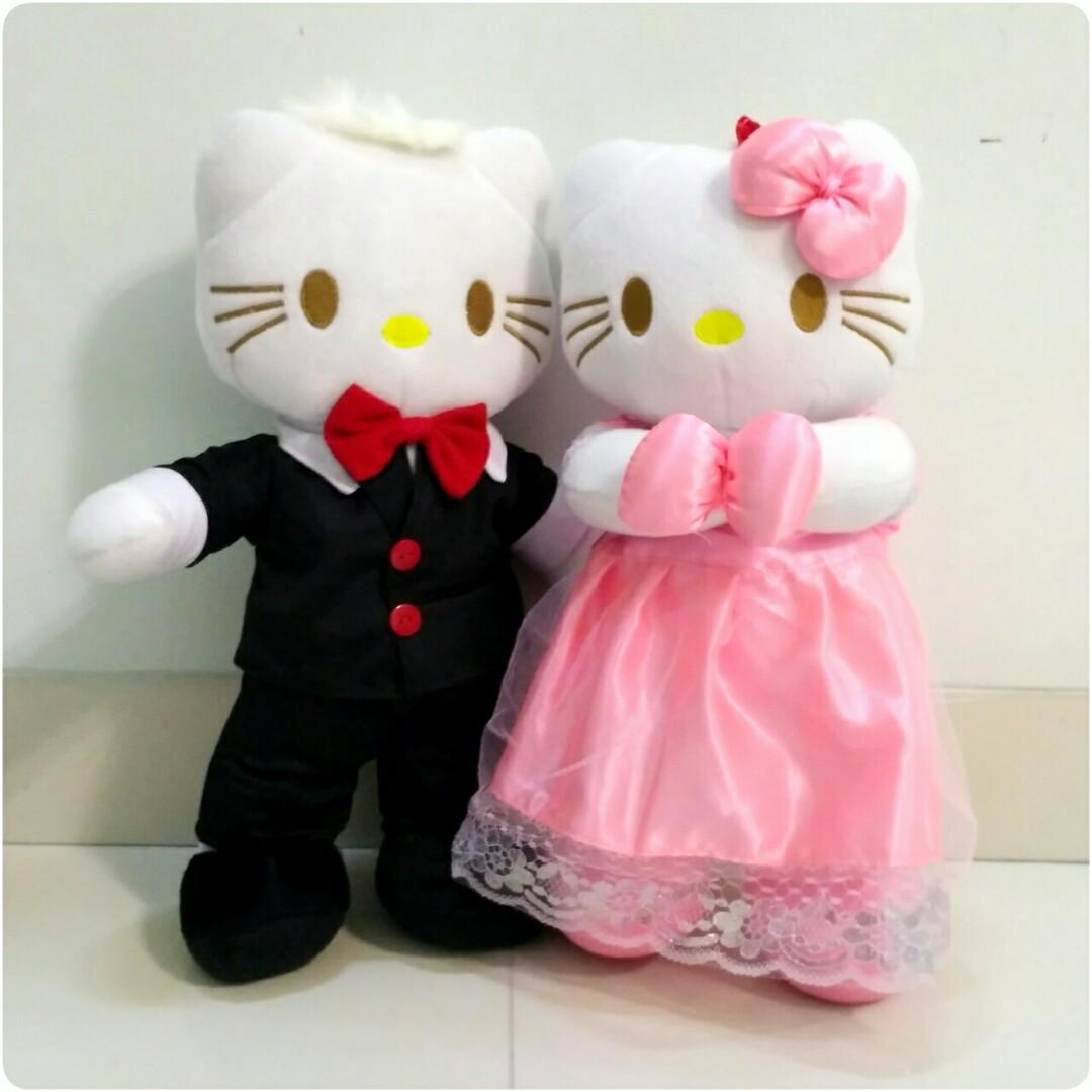Boneka Hello Kitty Wedding