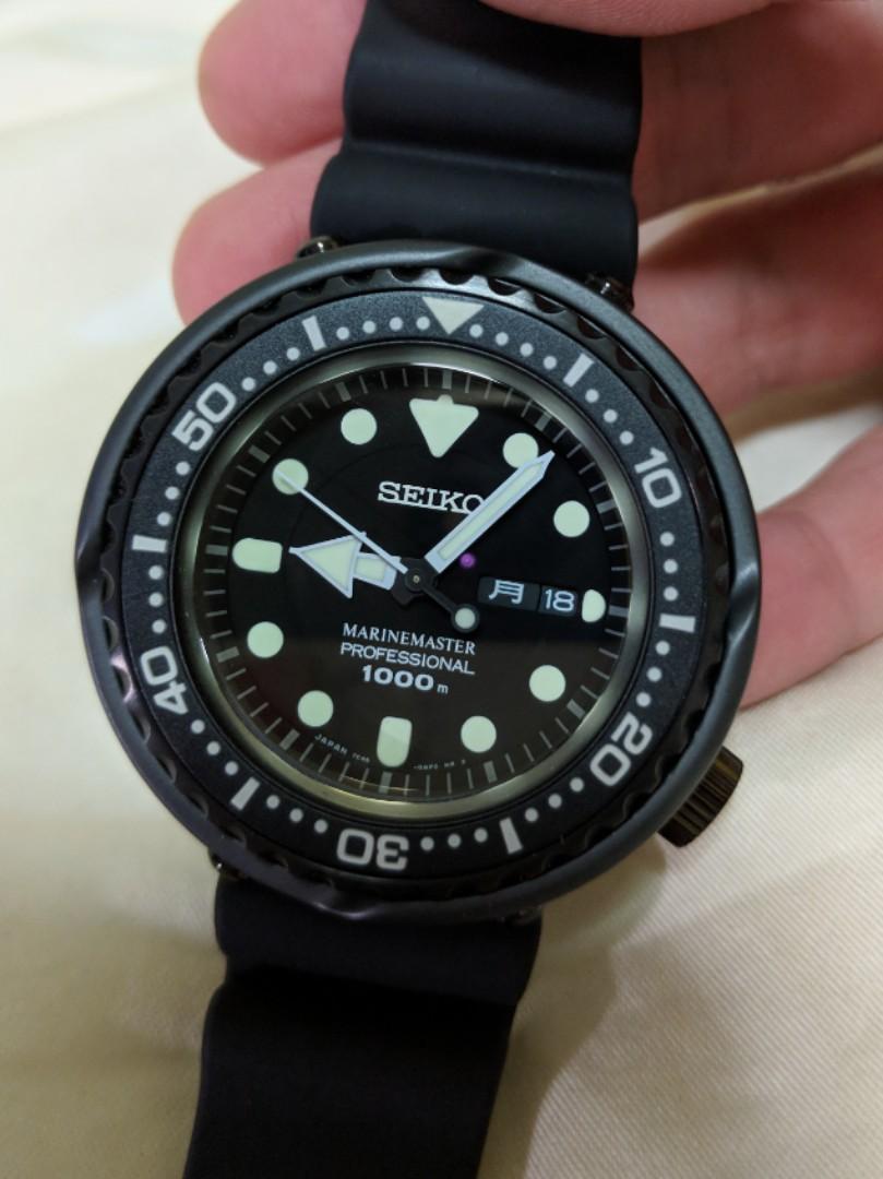 Brand New In Box Seiko Darth Tuna SBBN025 Marine Master 1000 For Sale!,  Mobile Phones & Gadgets, Wearables & Smart Watches on Carousell