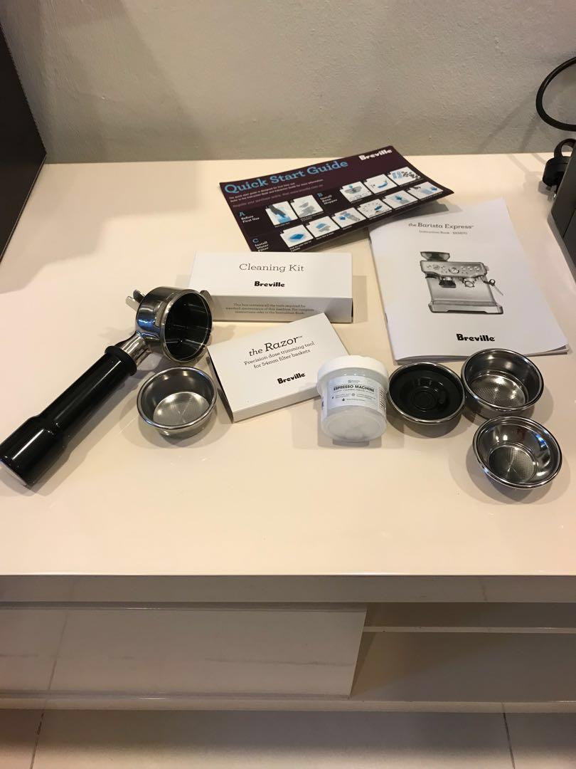 Breville coffee machine BES870, TV & Home Appliances, Kitchen