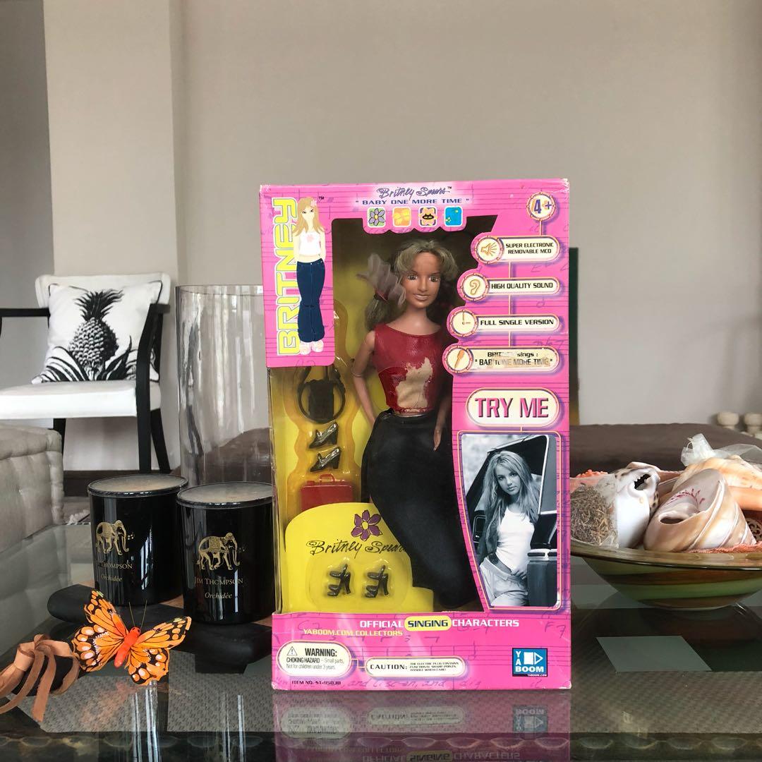 Britney spears singing doll new arrivals