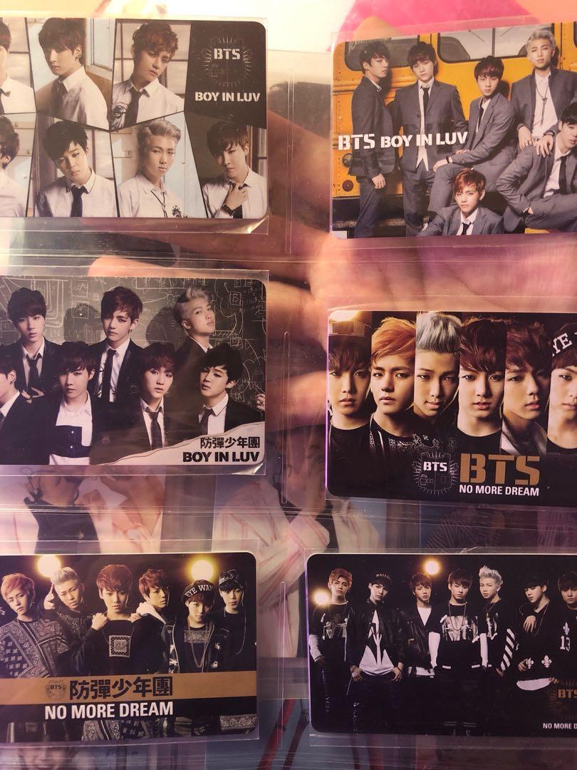 Bts Boy In Luv And No More Dream Japanese Ponyca Photocard Entertainment K Wave On Carousell