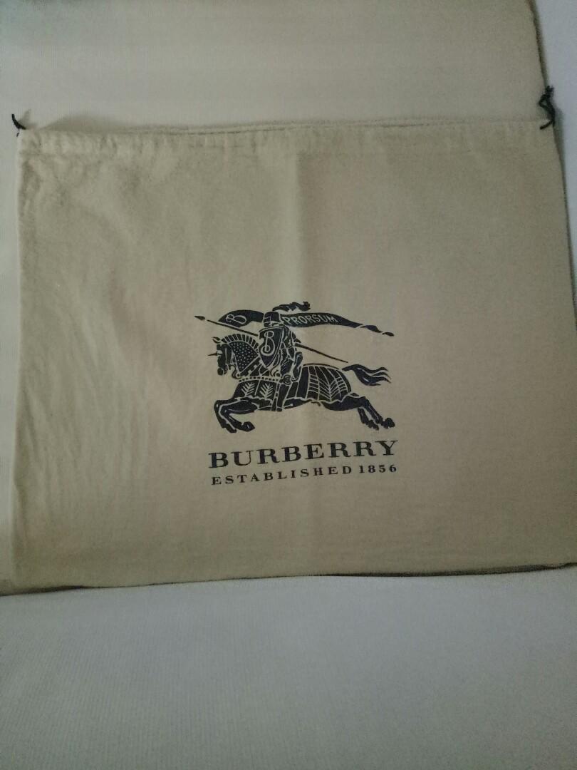 Dust bag burberry discount