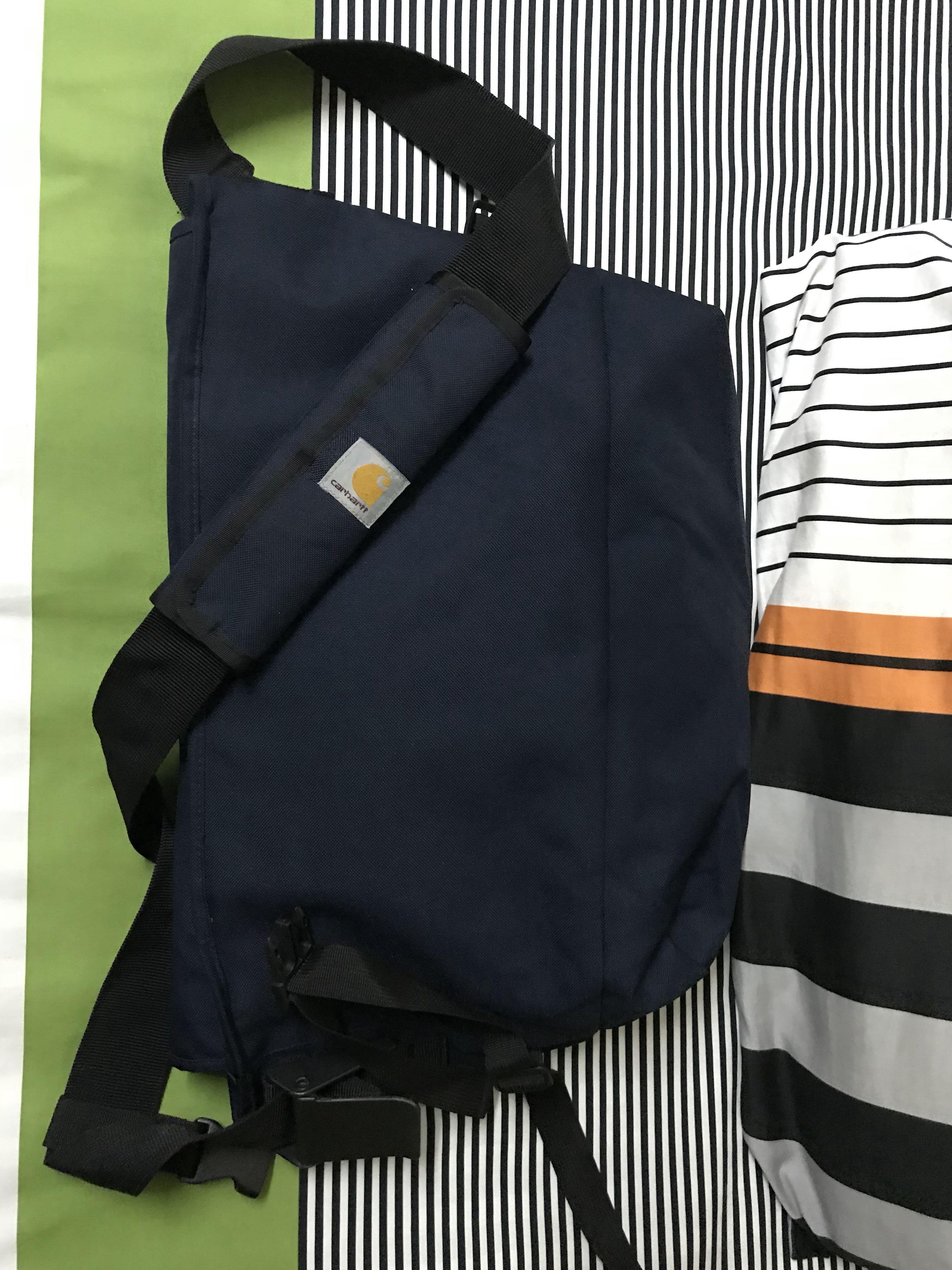 Carhartt Parcel Messenger Bag Navy (Large), Men's Fashion, Watches