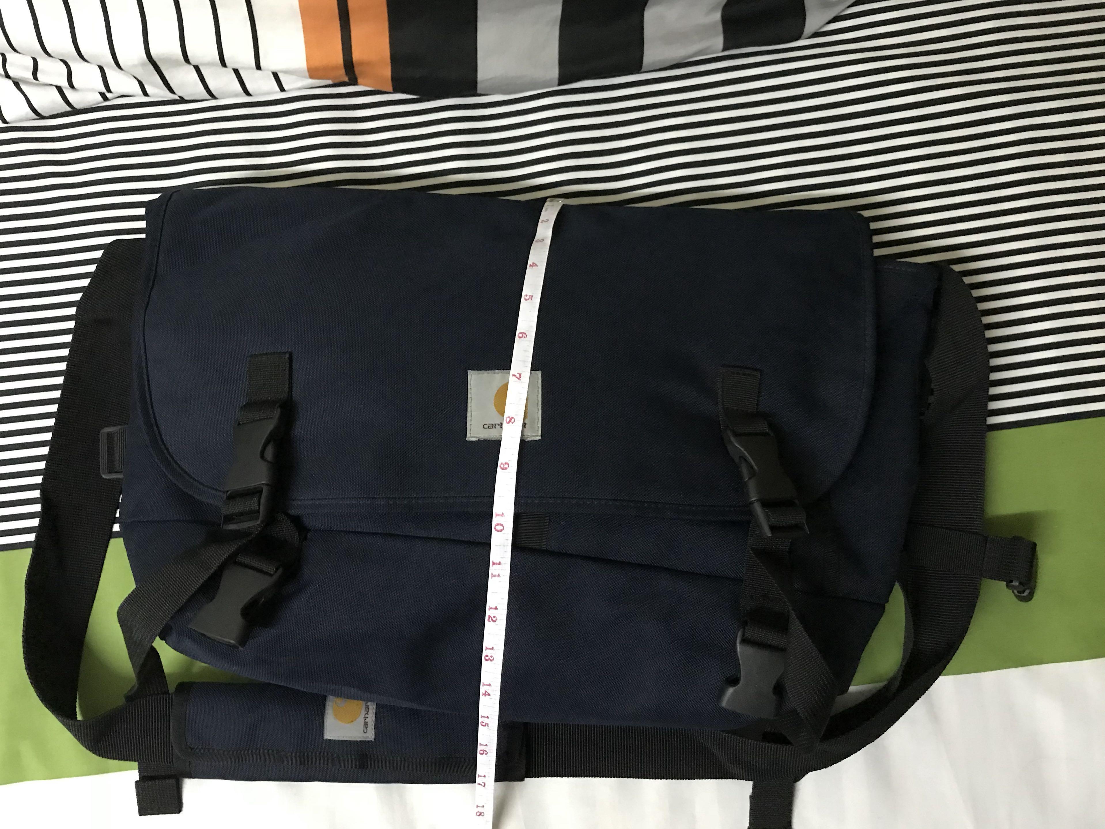 Carhartt Parcel Messenger Bag Navy (Large), Men's Fashion, Watches