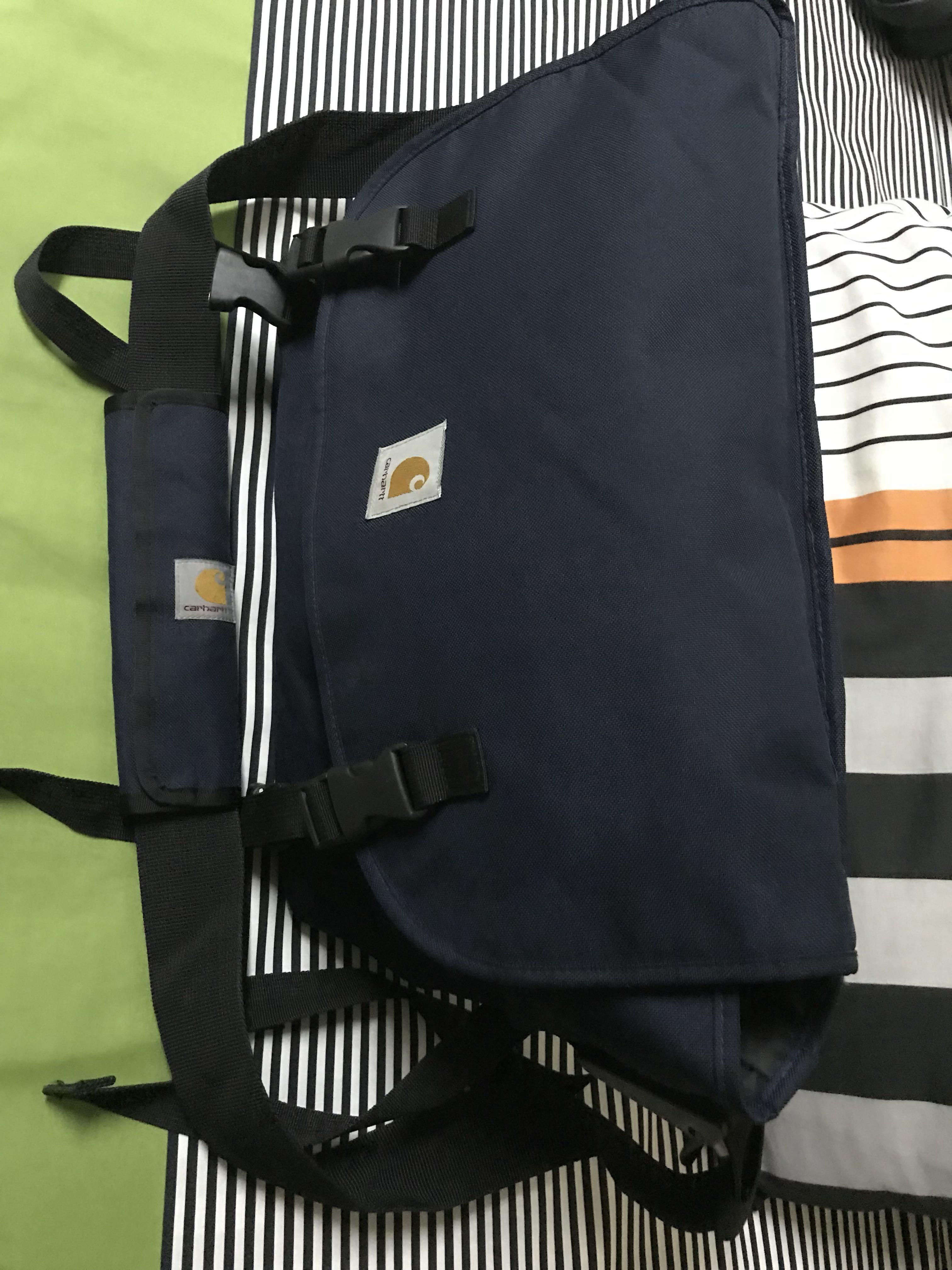 Carhartt Parcel Messenger Bag Navy (Large), Men's Fashion, Watches