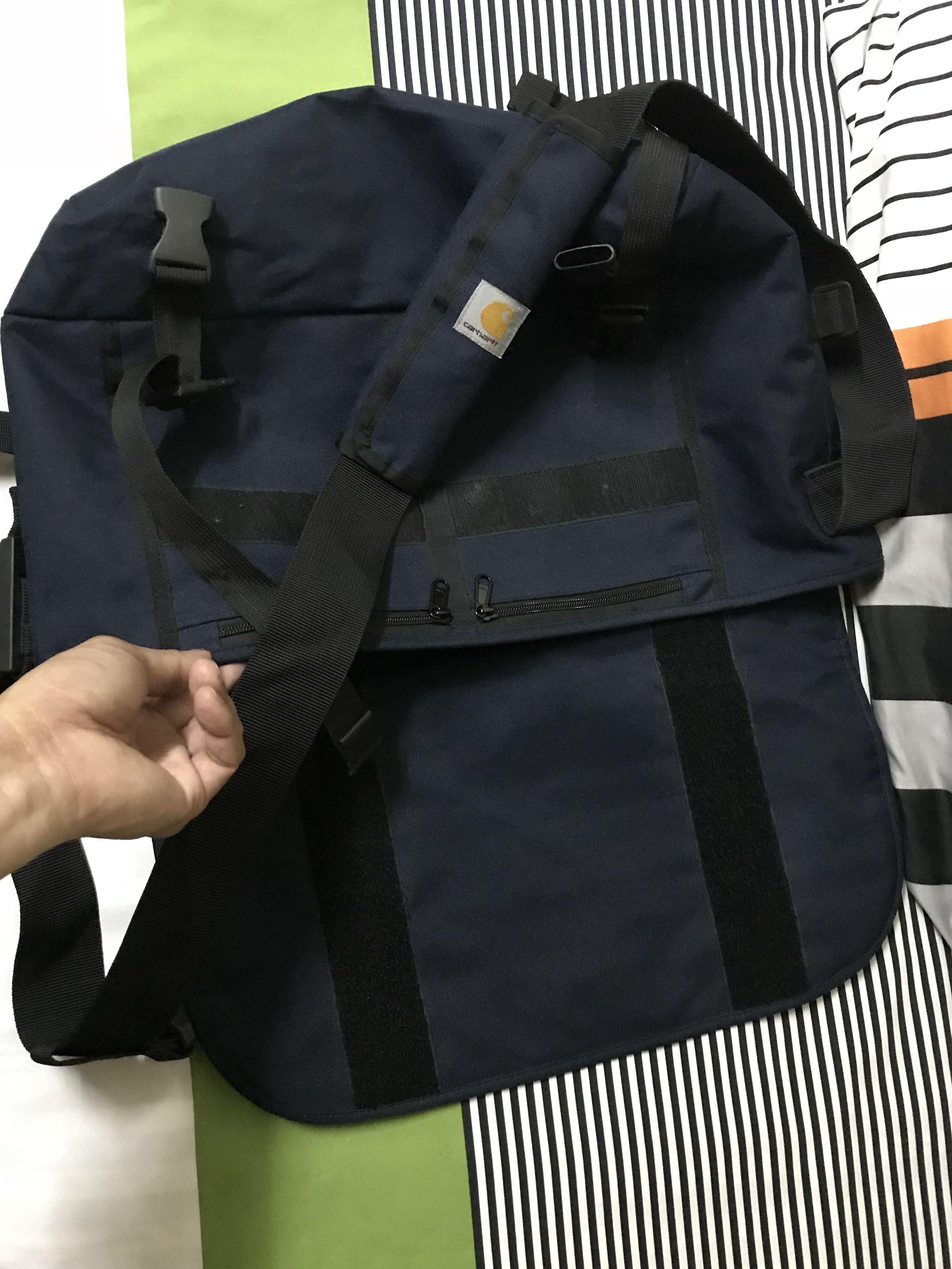 Carhartt Parcel Messenger Bag Navy (Large), Men's Fashion, Watches