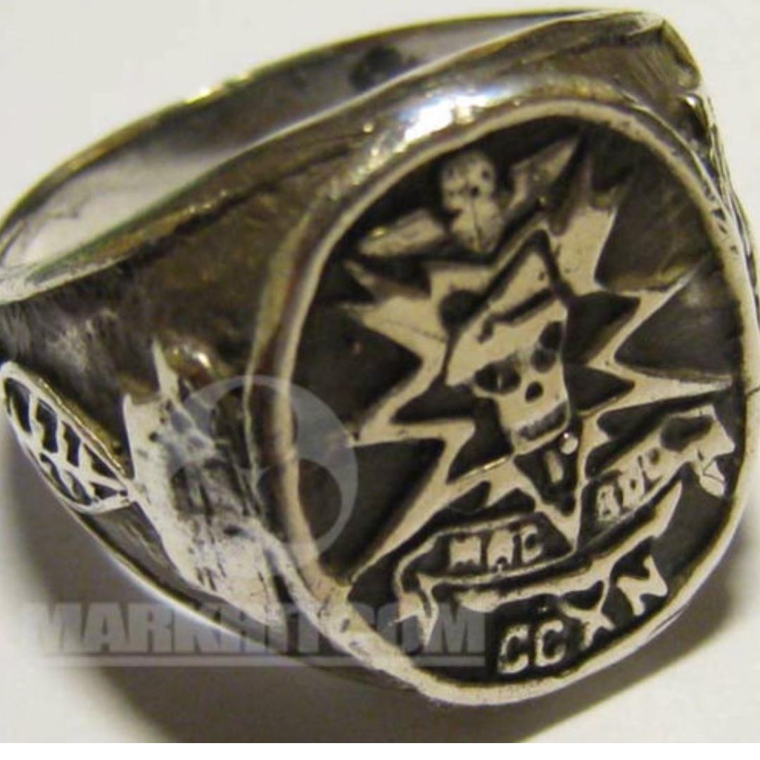 CCN Sterling Silver RING MACV SOG RT Special Force Green beret Vietnam Used Carousell