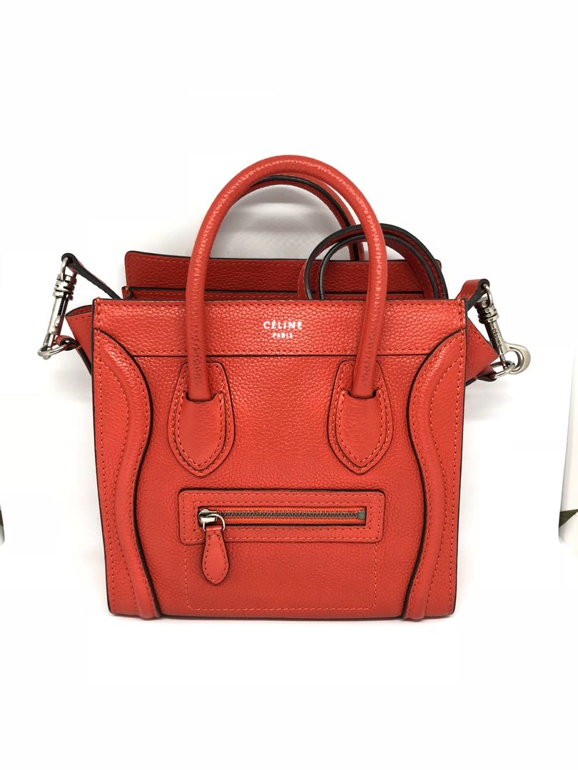 Celine Nano Luggage, 名牌, 手袋及銀包 Carousell