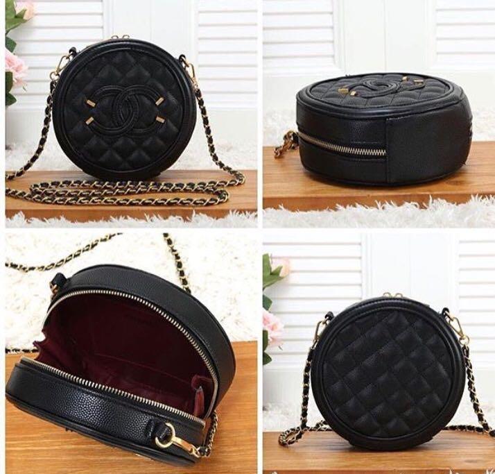 Chanel Round Bag Womens Fashion Bags  Wallets Purses  Pouches on  Carousell