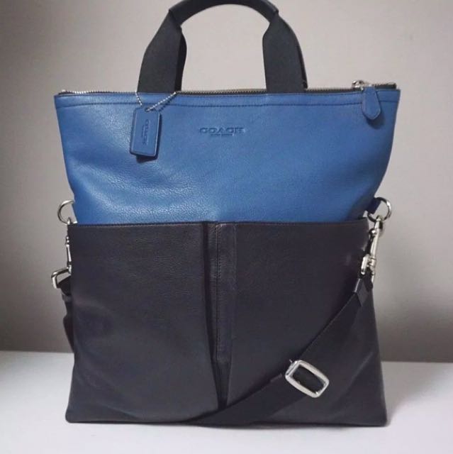 coach foldable tote bag