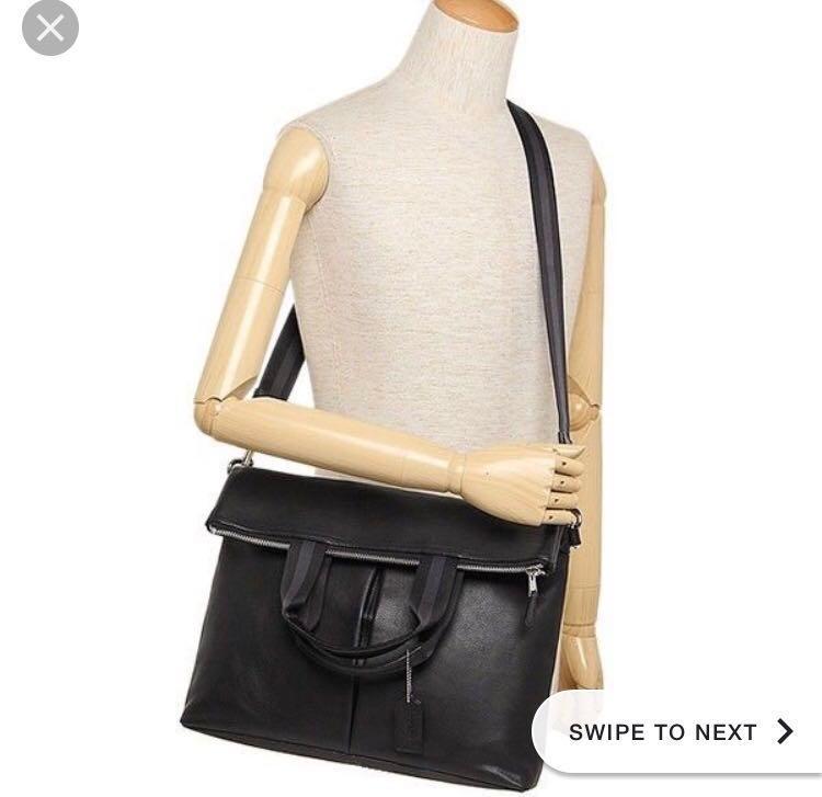 Coach foldover tote Men s Fashion Bags Belt bags Clutches and