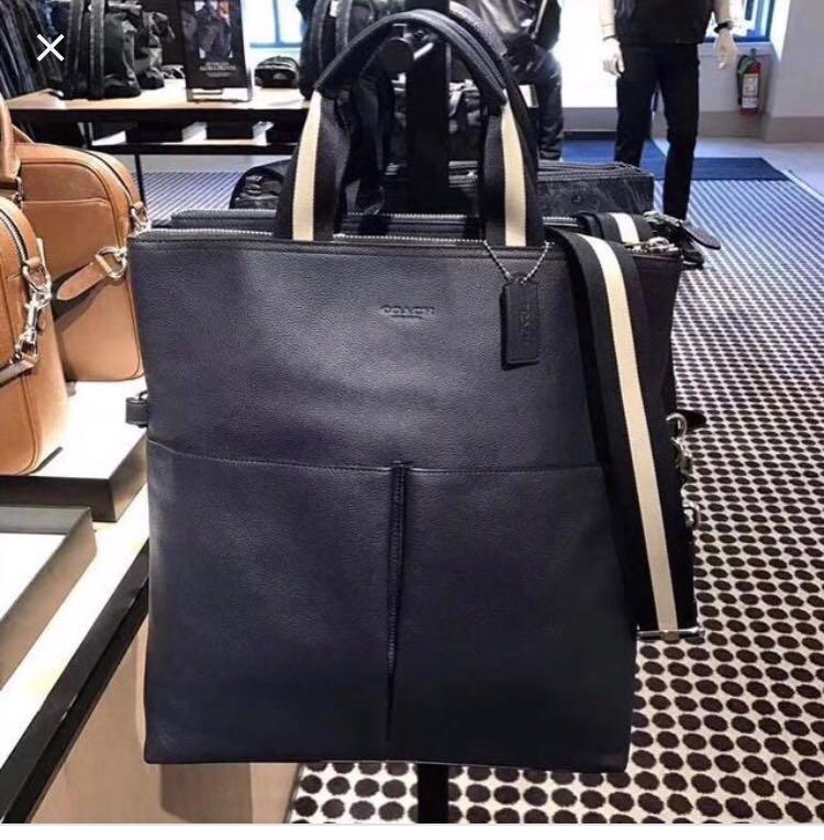 Coach foldover tote