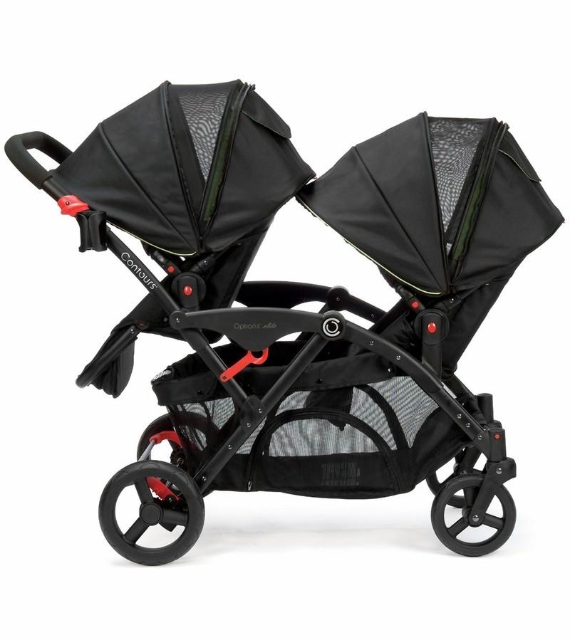 Contour Option Elite Tandem / Double Stroller, Babies & Kids, Going Out ...
