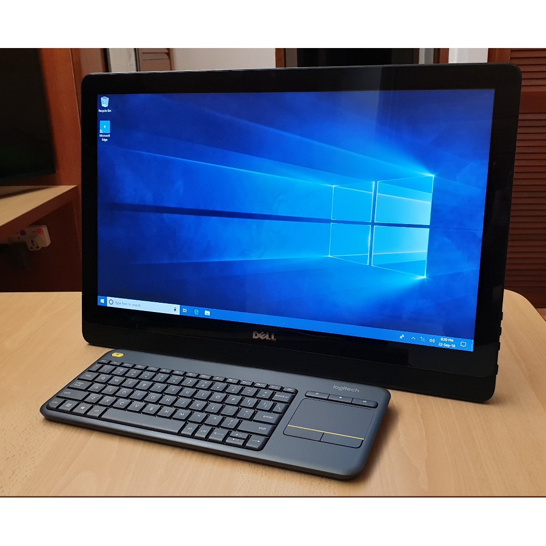 dell inspiron aio 3263 full hd touch screen computer