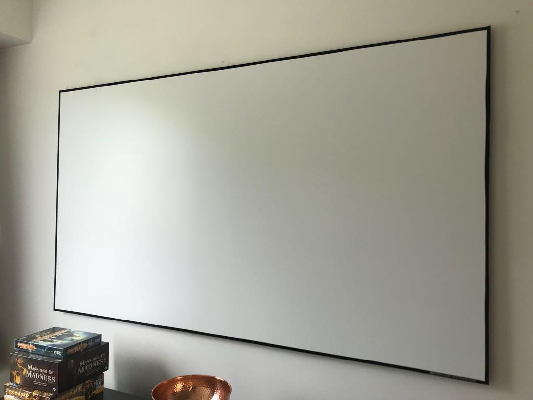 Elite Screens Aeon, 100inch 169, 4K Home Theater Fixed Frame EDGE