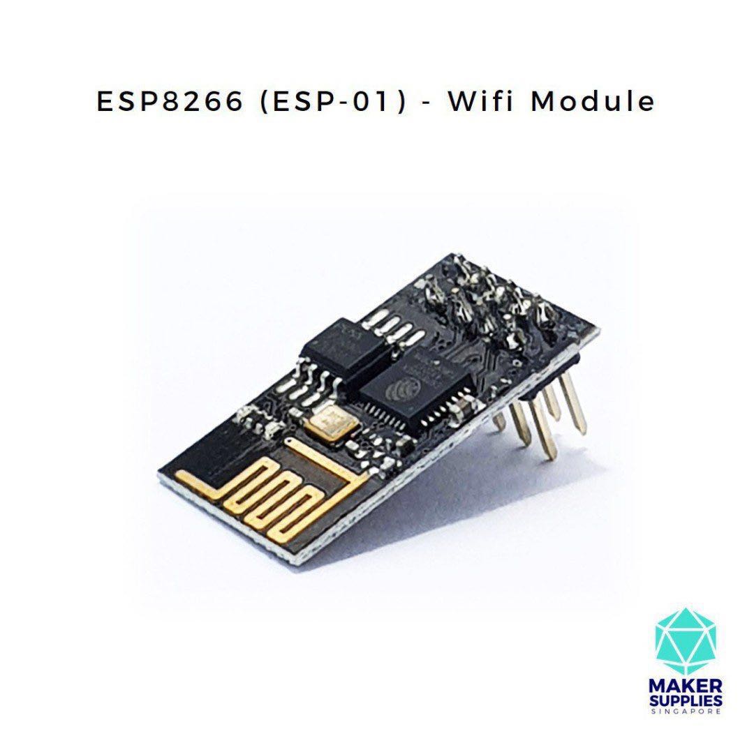 Esp8266 Esp 01 Wifi Module Makersupplies Sg Electronics Computer Parts Accessories On Carousell