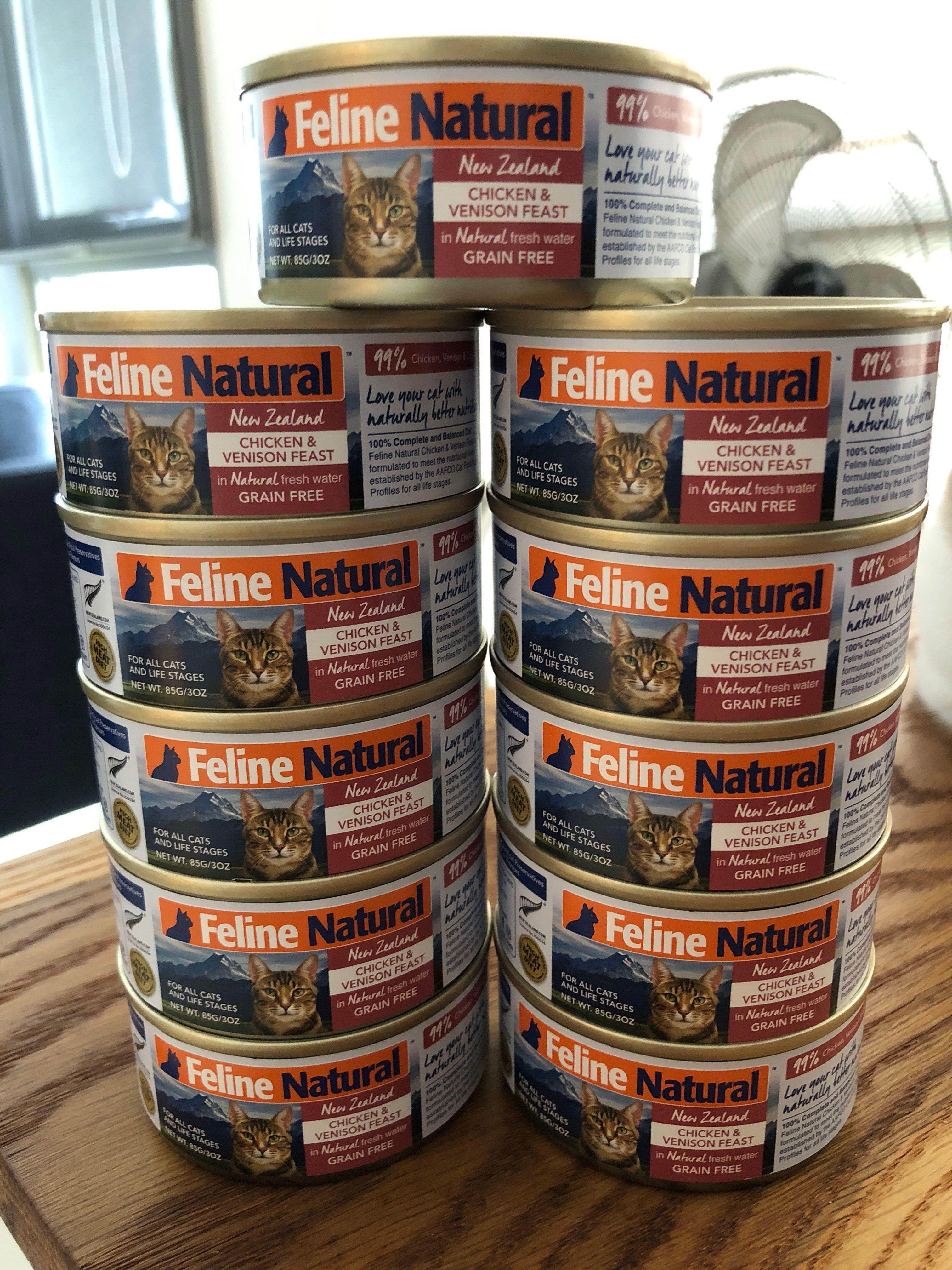 Feline Natural canned food, Pet Supplies, For Cats, Cat Food on Carousell