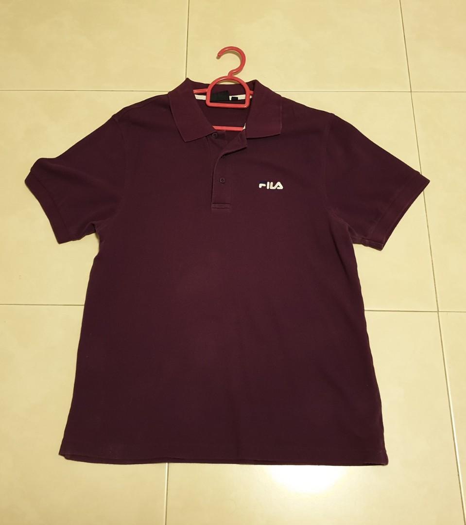 fila polo purple