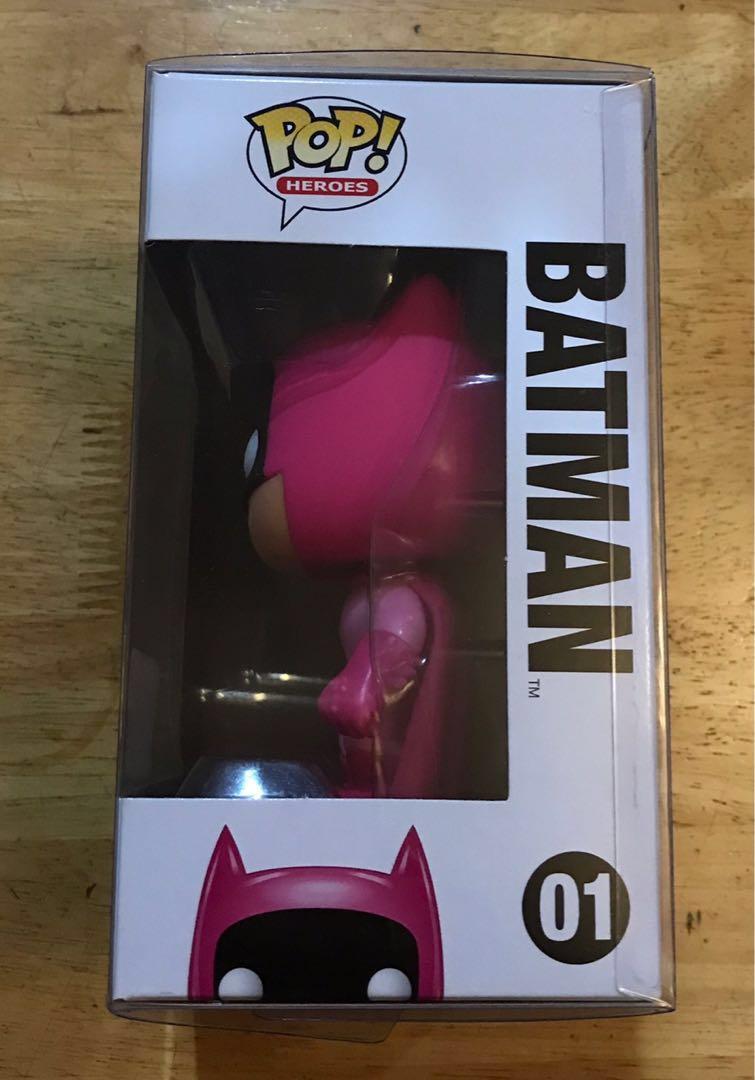 Funko Pop Batman #01 Chase Metallic édition 2010 - Pièce Collector Vintage, Occasion