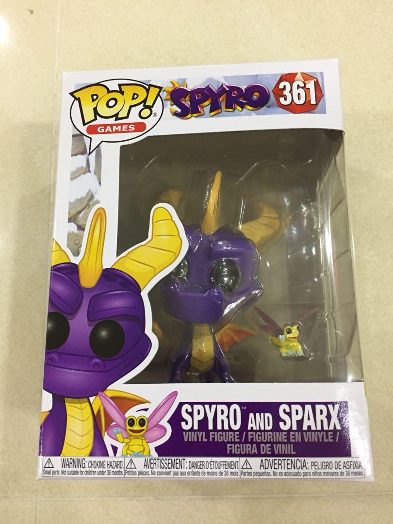 funko pop spyro and sparx
