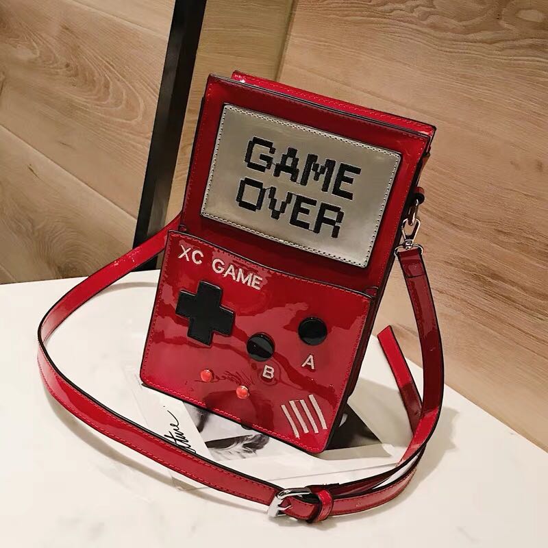 Gaming Print Pattern Crossbody bags