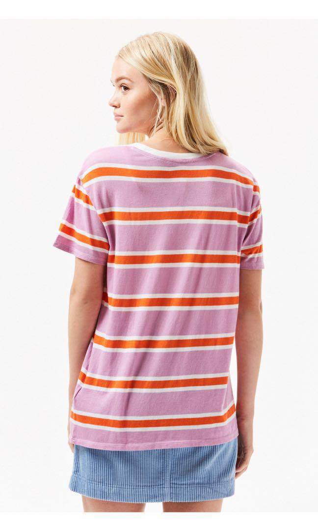 guess striped with logo