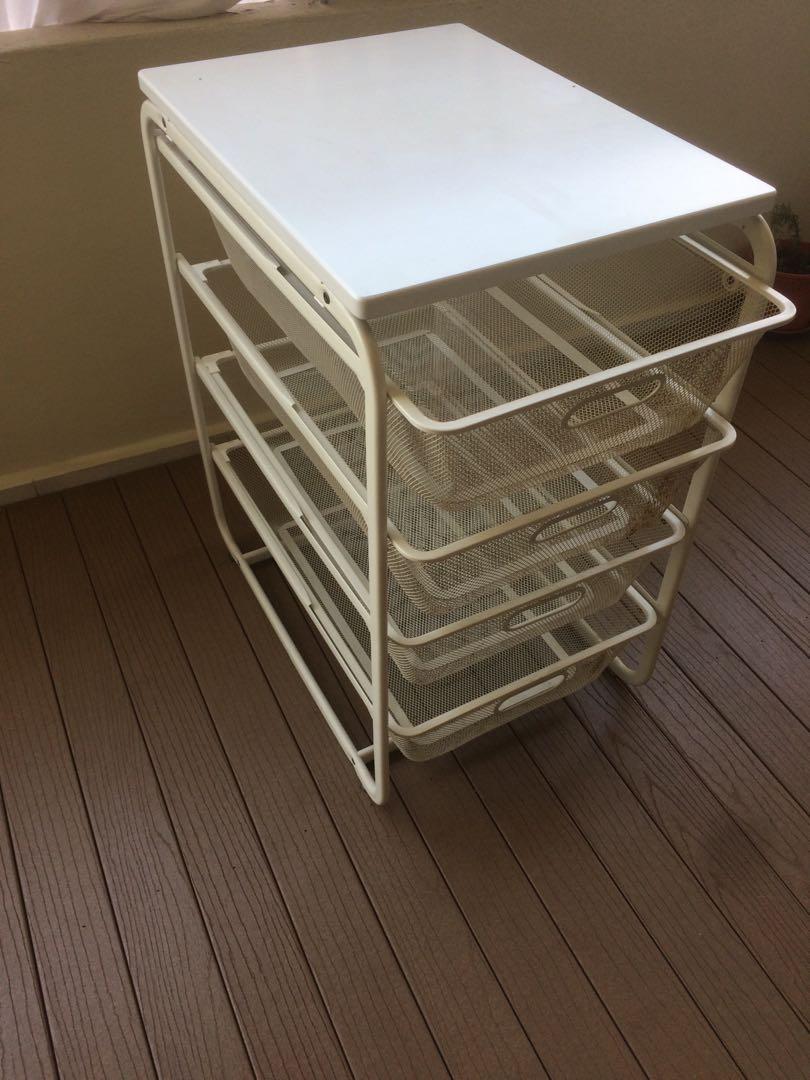 Ikea Algot Kitchen Laundry Shelves Furniture Shelves Drawers On Carousell