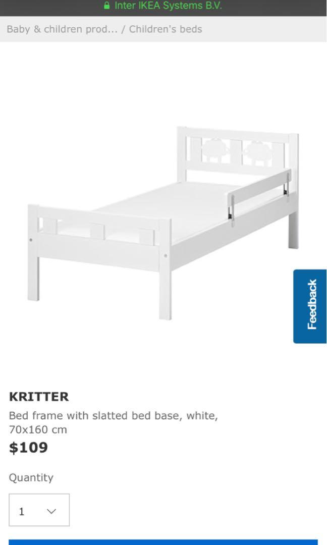 ikea single bed for child