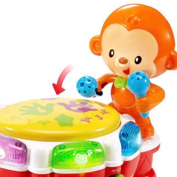 (In-Stock) VTech Baby Beats Monkey Drum (Brand New), Hobbies & Toys ...