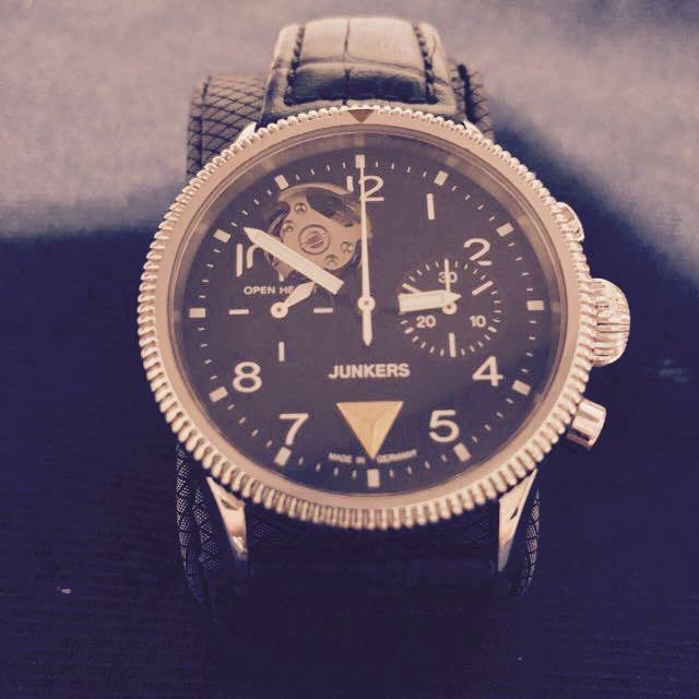 Junkers Open Heart Mechanical Chronograph 42mm Luxury Watches On Carousell