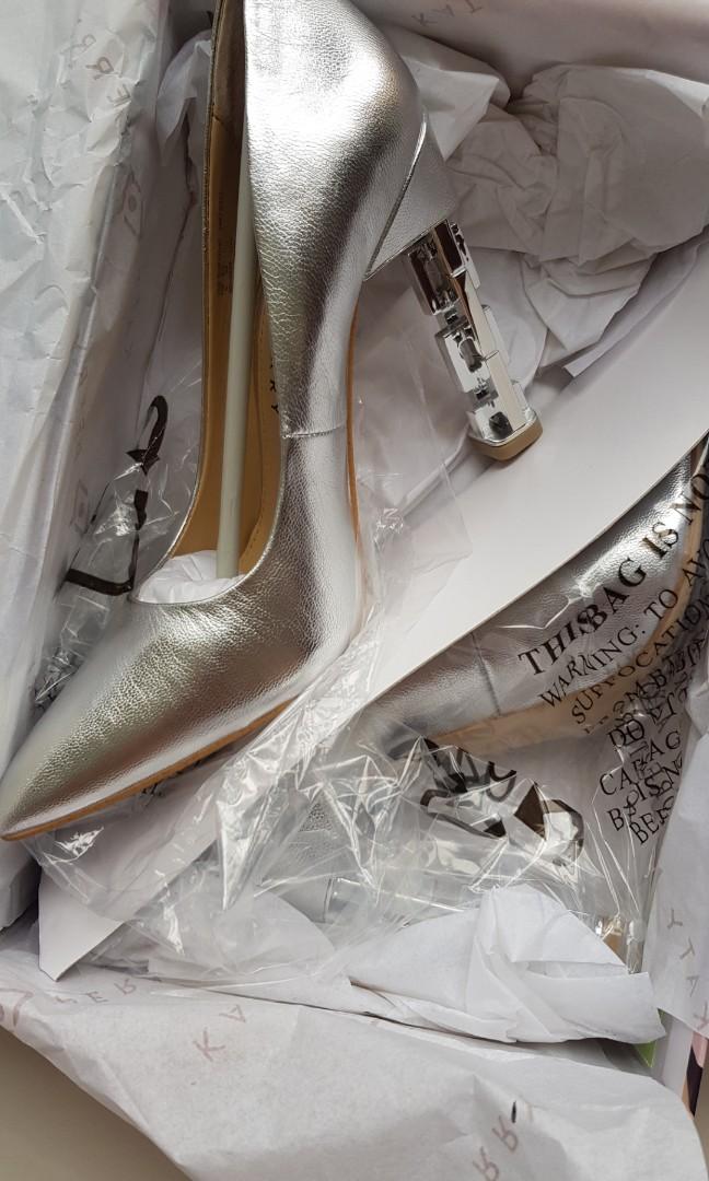 Katy perry silver heels on sale