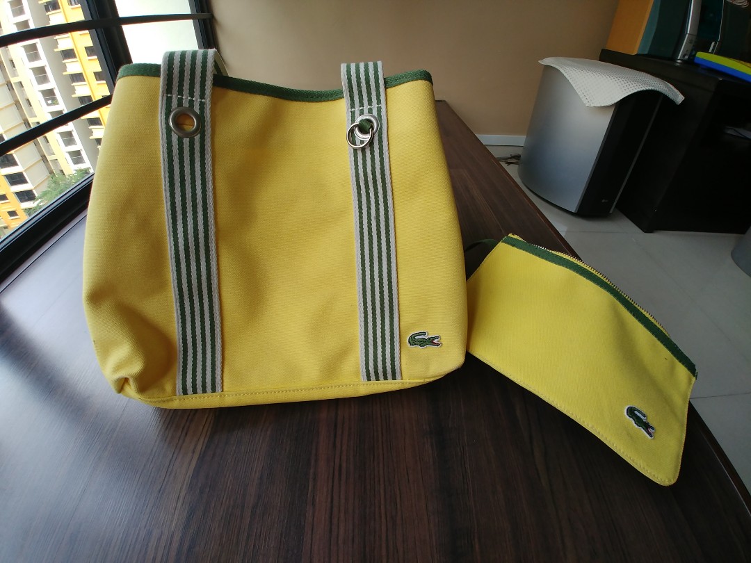 Lacoste Tote Bag, Women's Fashion, Bags & Wallets, Tote Bags on Carousell
