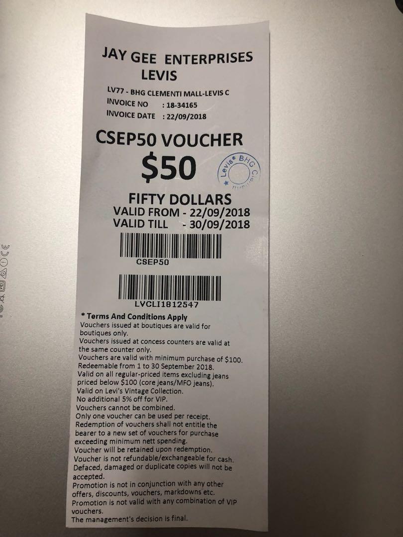 Levis coupon 2025
