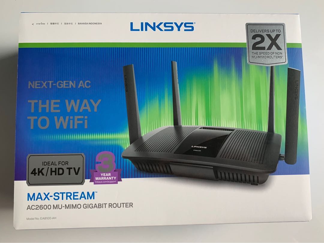 Linksys starhub router clearance