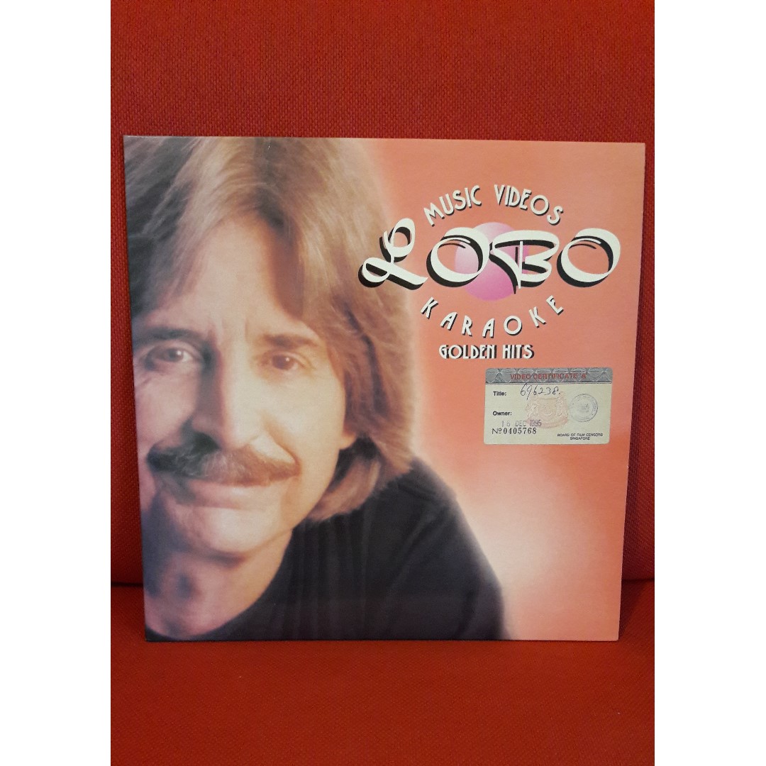 Lobo Golden Hits Music Videos Laser Disc W Separate