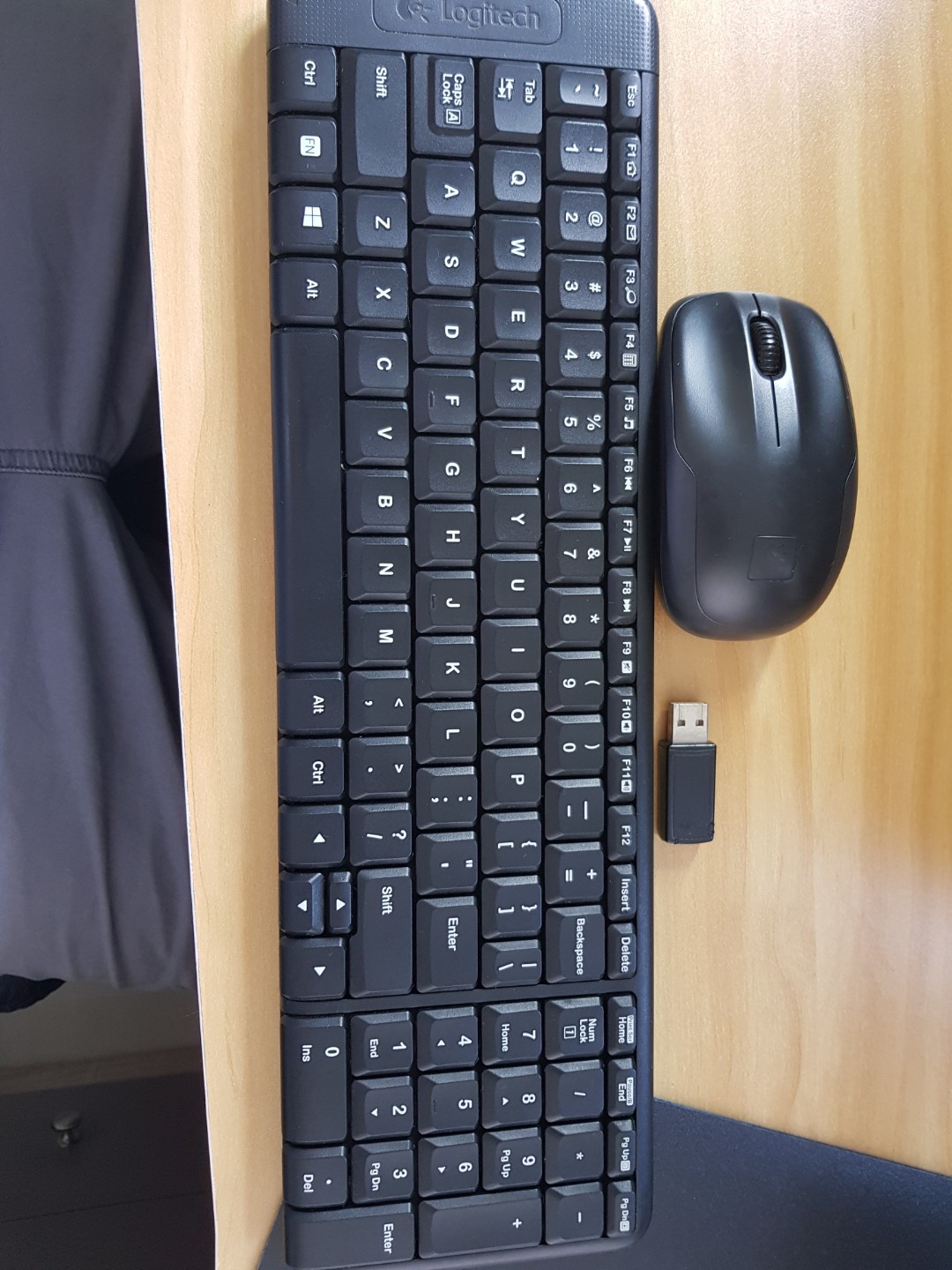 Logitech K220 wireless keyboard & mouse, Computers & Tech, Parts