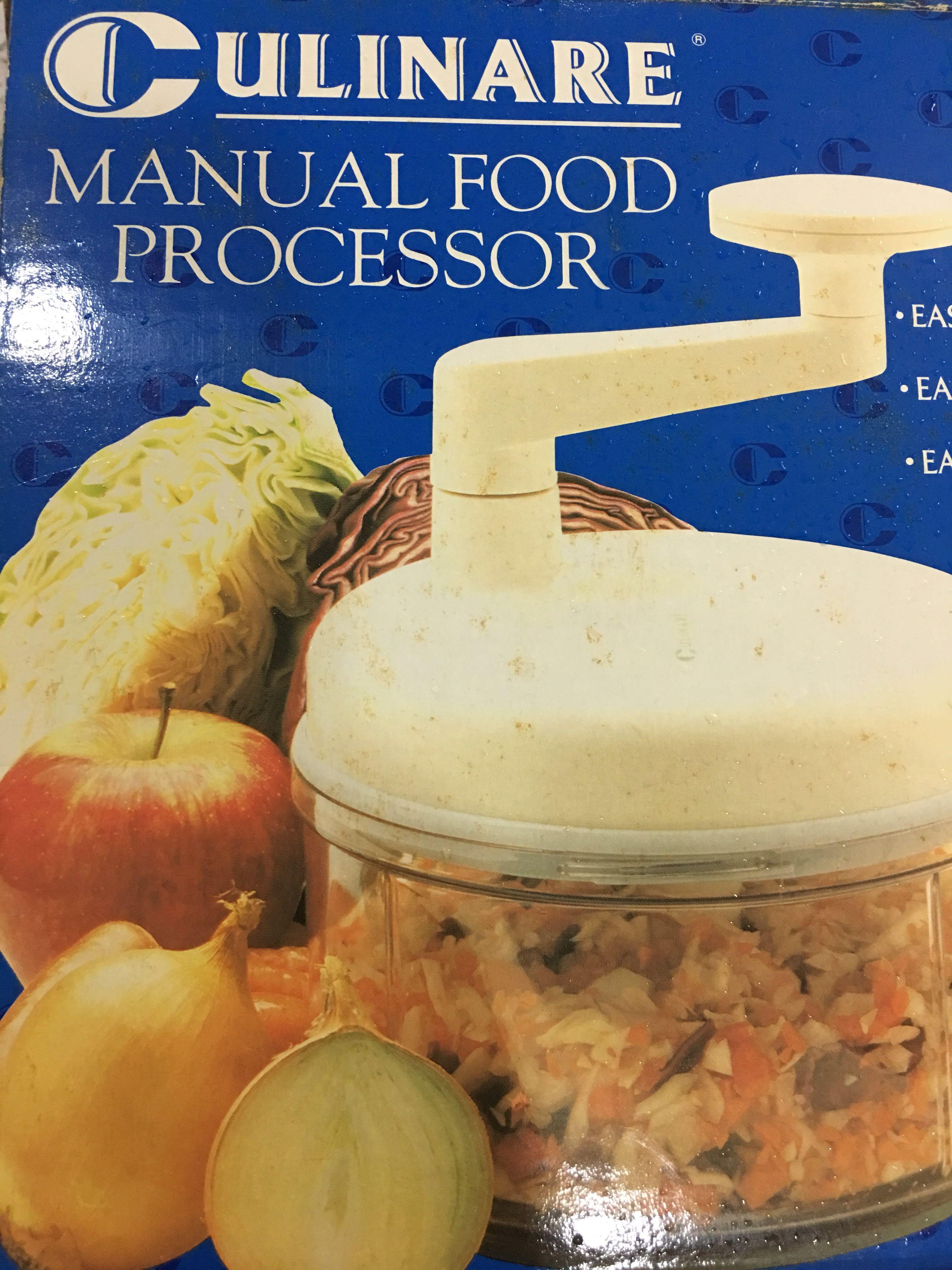 Manual Food Processor, Furniture & Home Living, Kitchenware & Tableware
