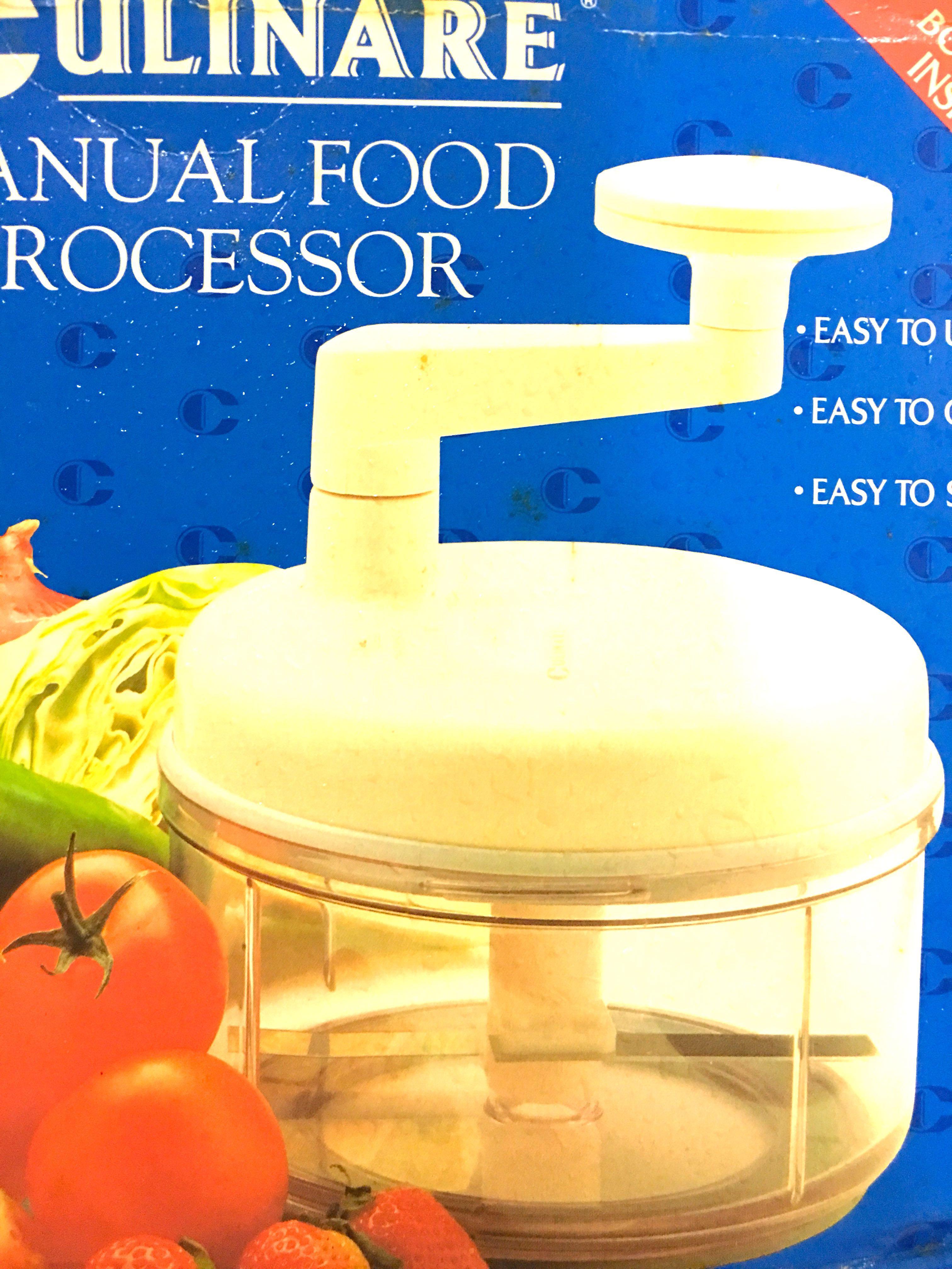 Manual Food Processor, Furniture & Home Living, Kitchenware & Tableware