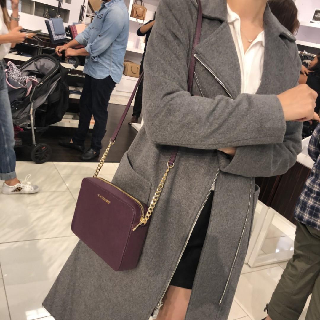 michael kors jet set saffiano leather crossbody