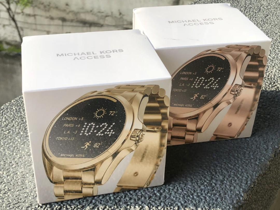 Michael Kors ACCESS Smartwatch (Gold and Rose Gold) on SALE!!!, Women's  Fashion, Watches & Accessories, Watches on Carousell
