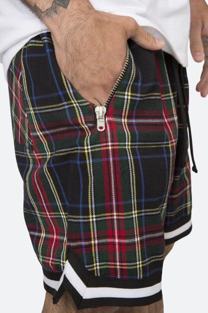 Mnml La Plaid Basketball Shorts L Size Men S Fashion Clothes