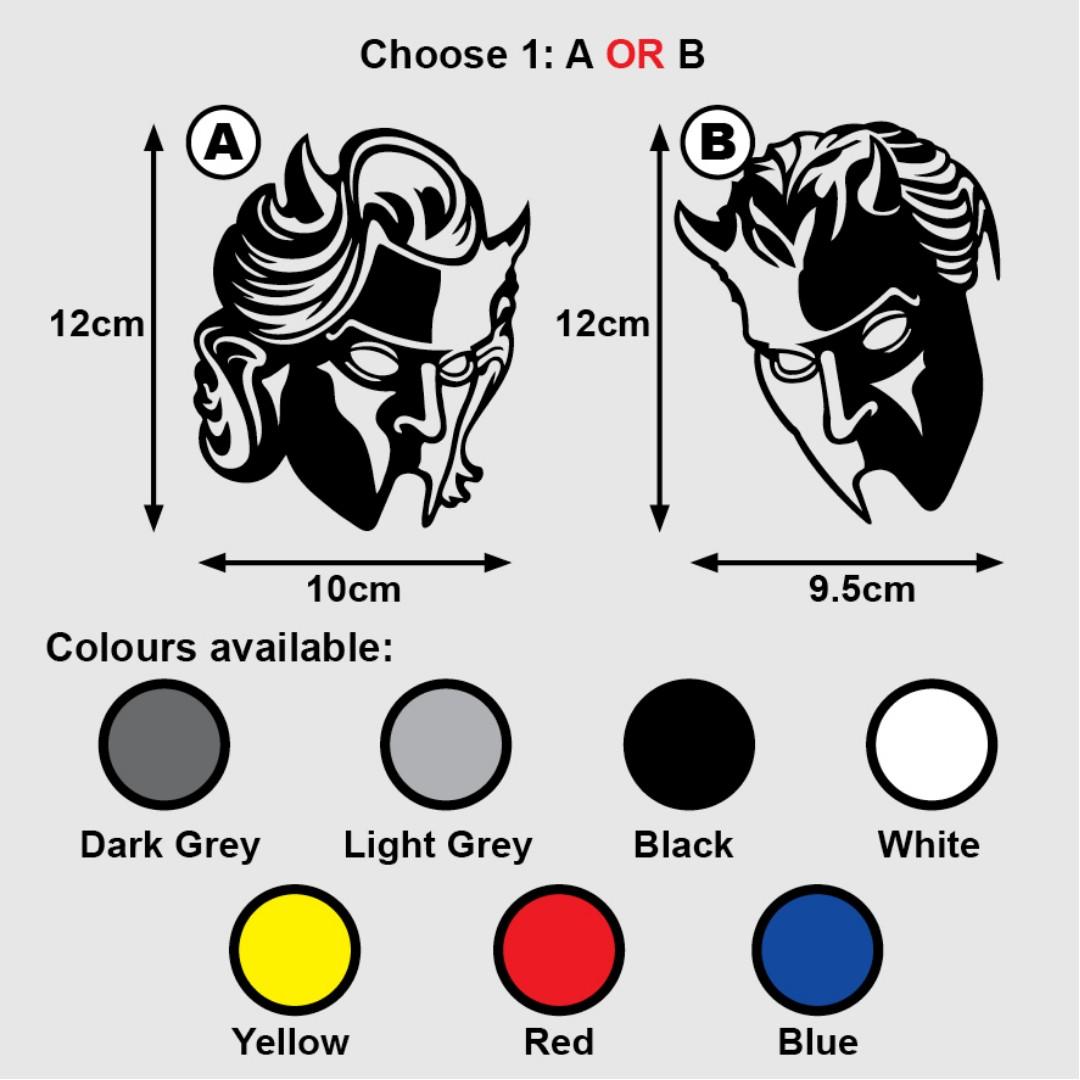 Nameless Ghouls Premium Vinyl Sticker Decal Music Heavy Metal Ghost Band Prequelle Design Craft Art Prints On Carousell