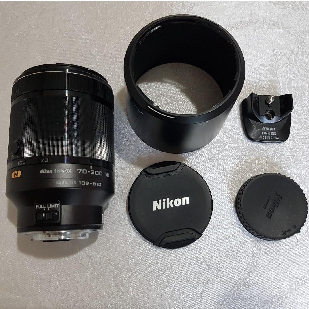 Nikon 1 Nikkor Vr 70 300mm F 4 5 5 6 Lens Photography Lenses On Carousell