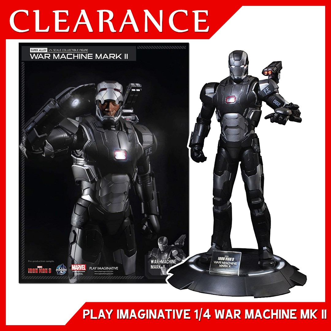PLAY IMAGINATIVE SUPER ALLOY DIECAST 1 4 WAR MACHINE MARK II IRON