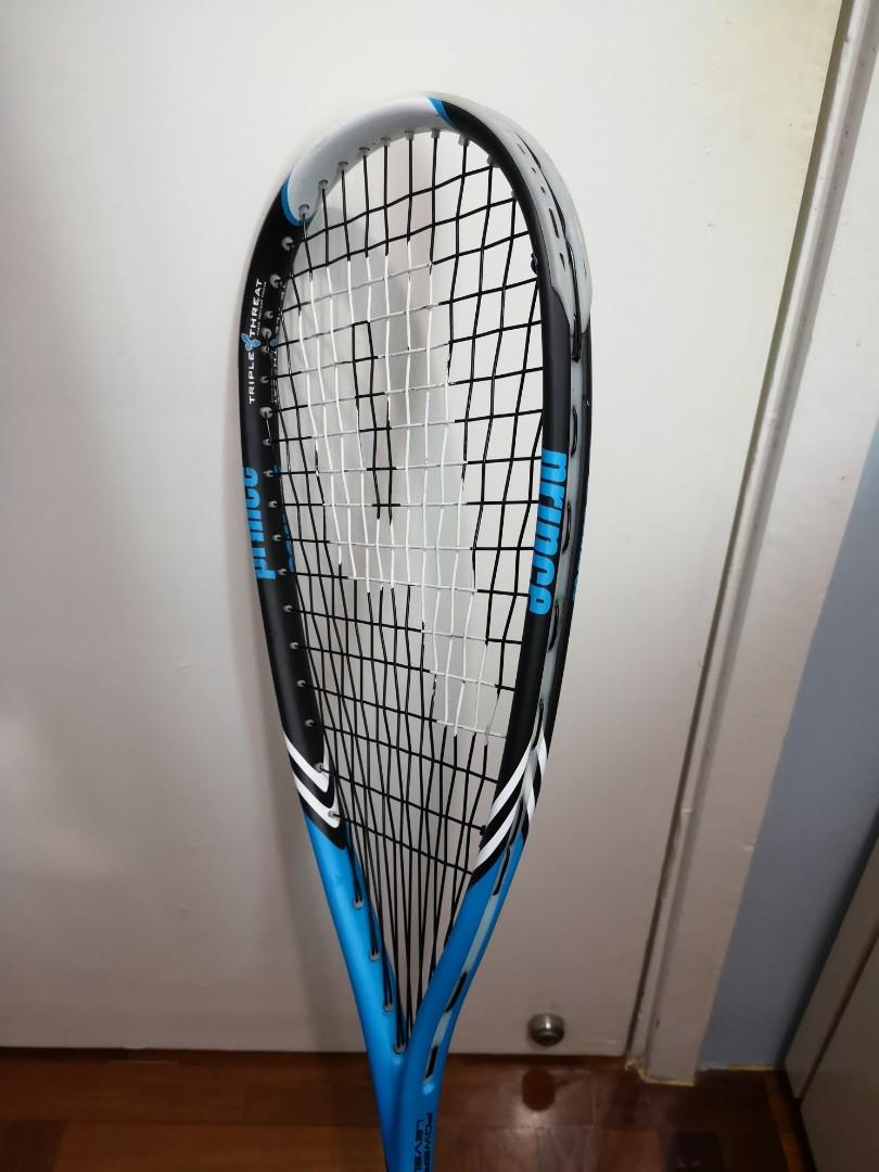 Prince squash racket 壁球拍, 運動產品, 運動與體育, 運動與體育 球拍和球類運動 Carousell