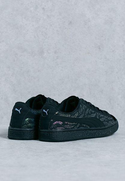 PUMA BASKET SWAN BLACK