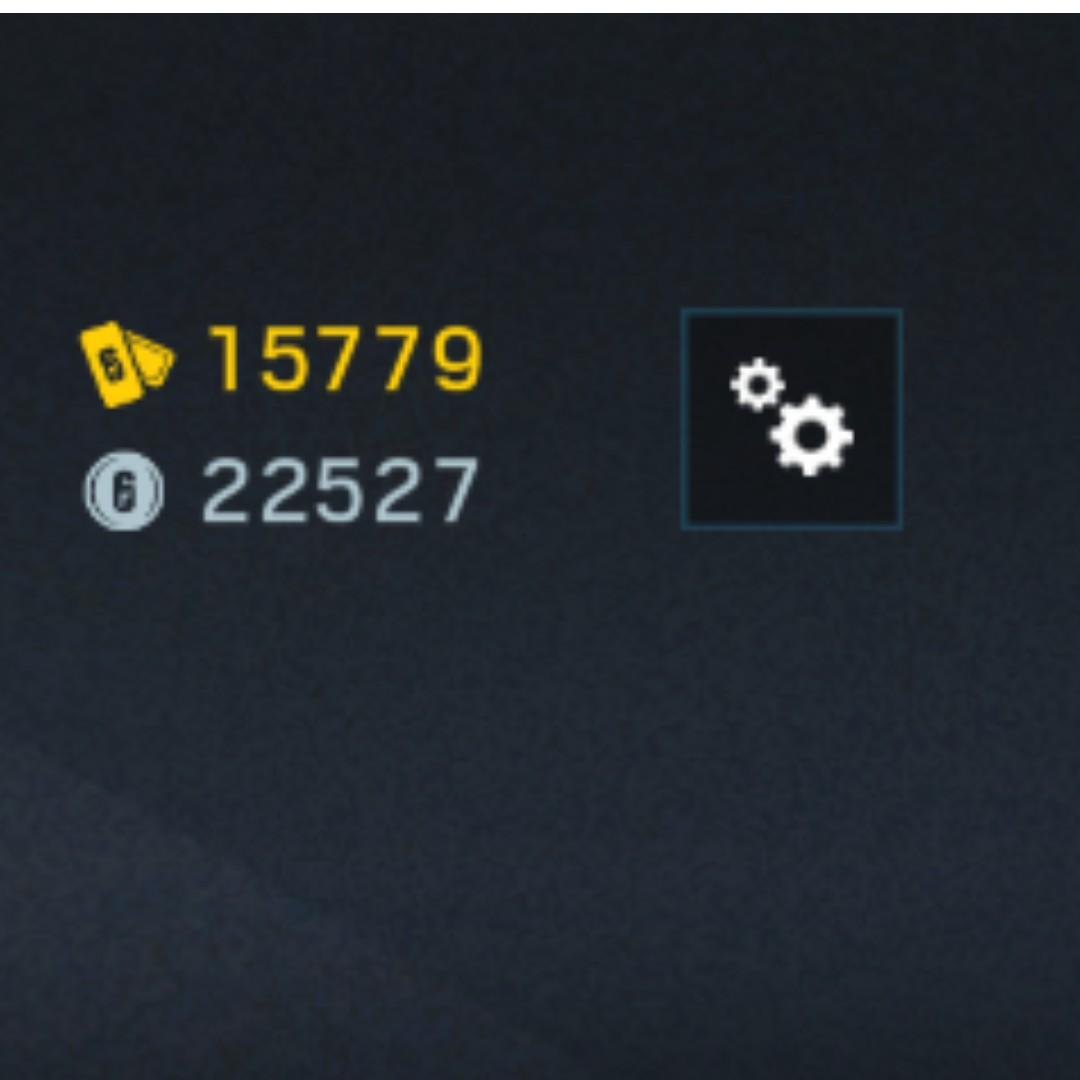 16000 R6 CREDITS FOR 30. , Video Gaming, Gaming Accessories, Game Gift