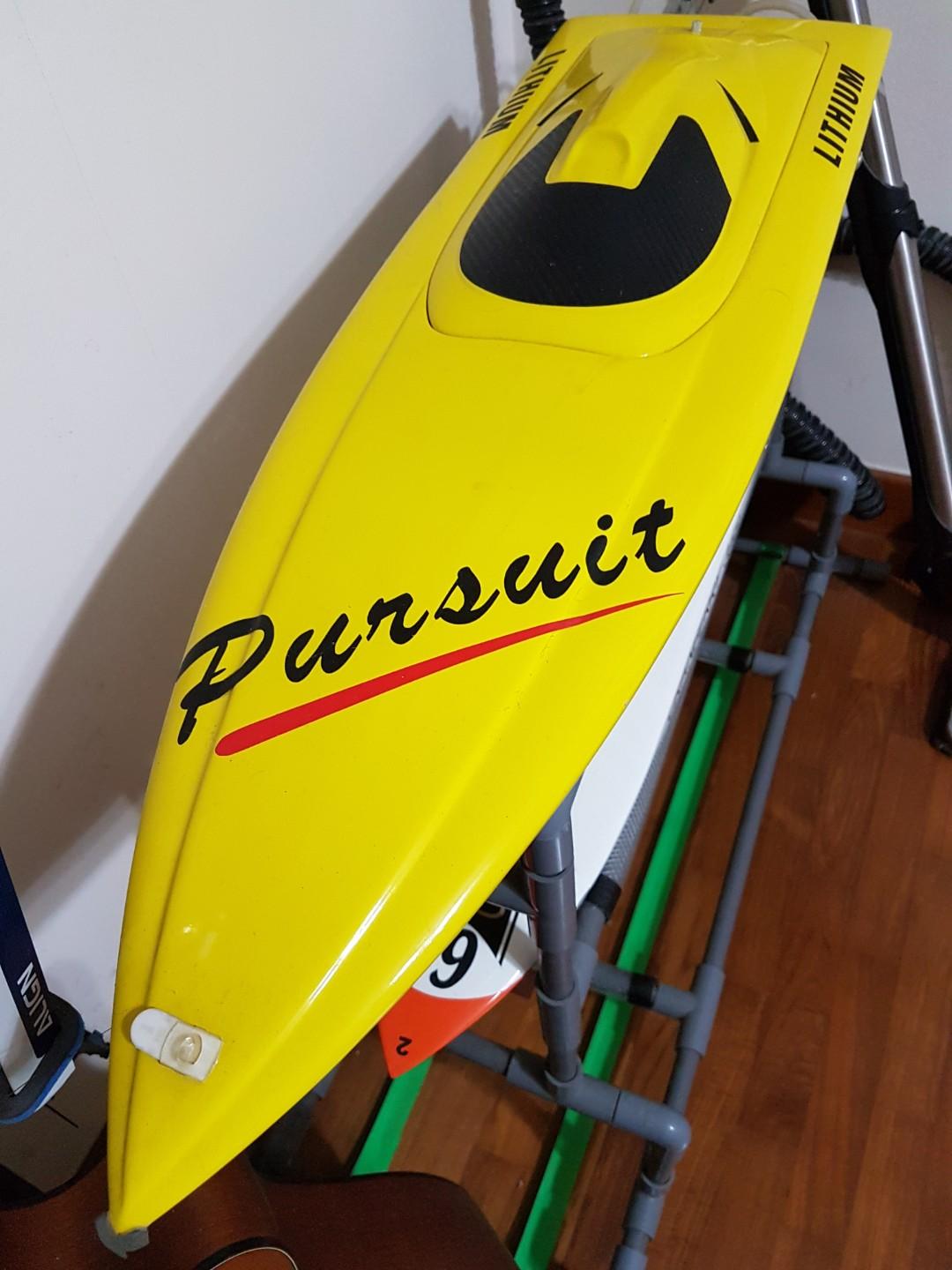 pursuit rc boat