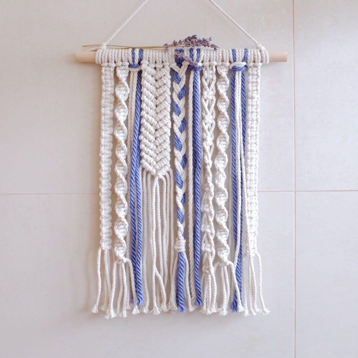 Rope X Yarn Macrame Wall Hanging Furniture Home Decor On Carousell