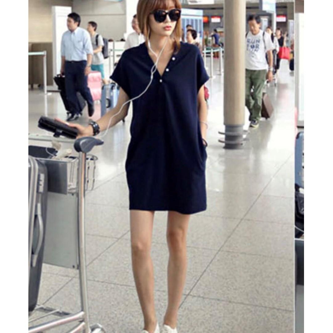 Sassy Korean Smart Casual Dress Brand New Sales